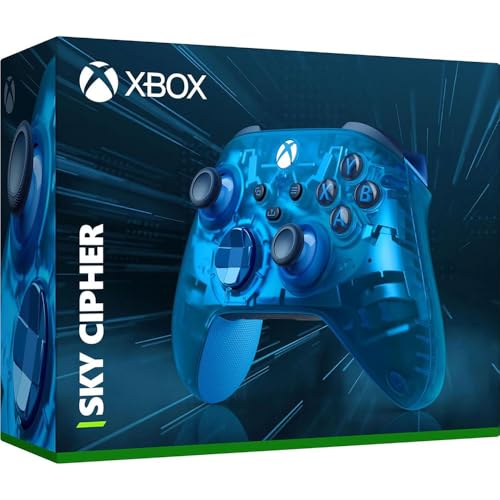 Microsoft QAU-00157 Xbox Wireless Gaming Dual Controller Bundle (Ghost Cipher Special Edition) for Xbox Series X|S, Xbox One, Windows PC, Android and iOS