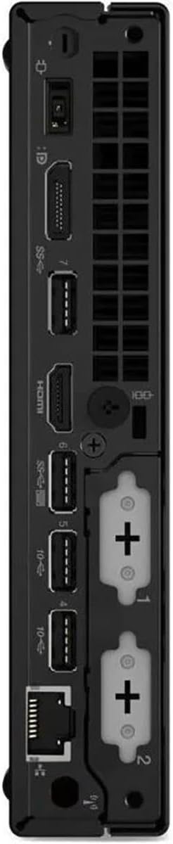 Lenovo ThinkCentre M80q Gen 4 12E90014US Desktop Computer - Intel Core i5 13th Gen i5-13500T Tetradeca-core [14 Core] 1.60 GHz - 8 GB RAM DDR5 SDRAM - 256 GB M.2 PCI Express NVMe 4.0 x4 SSD - Tiny -