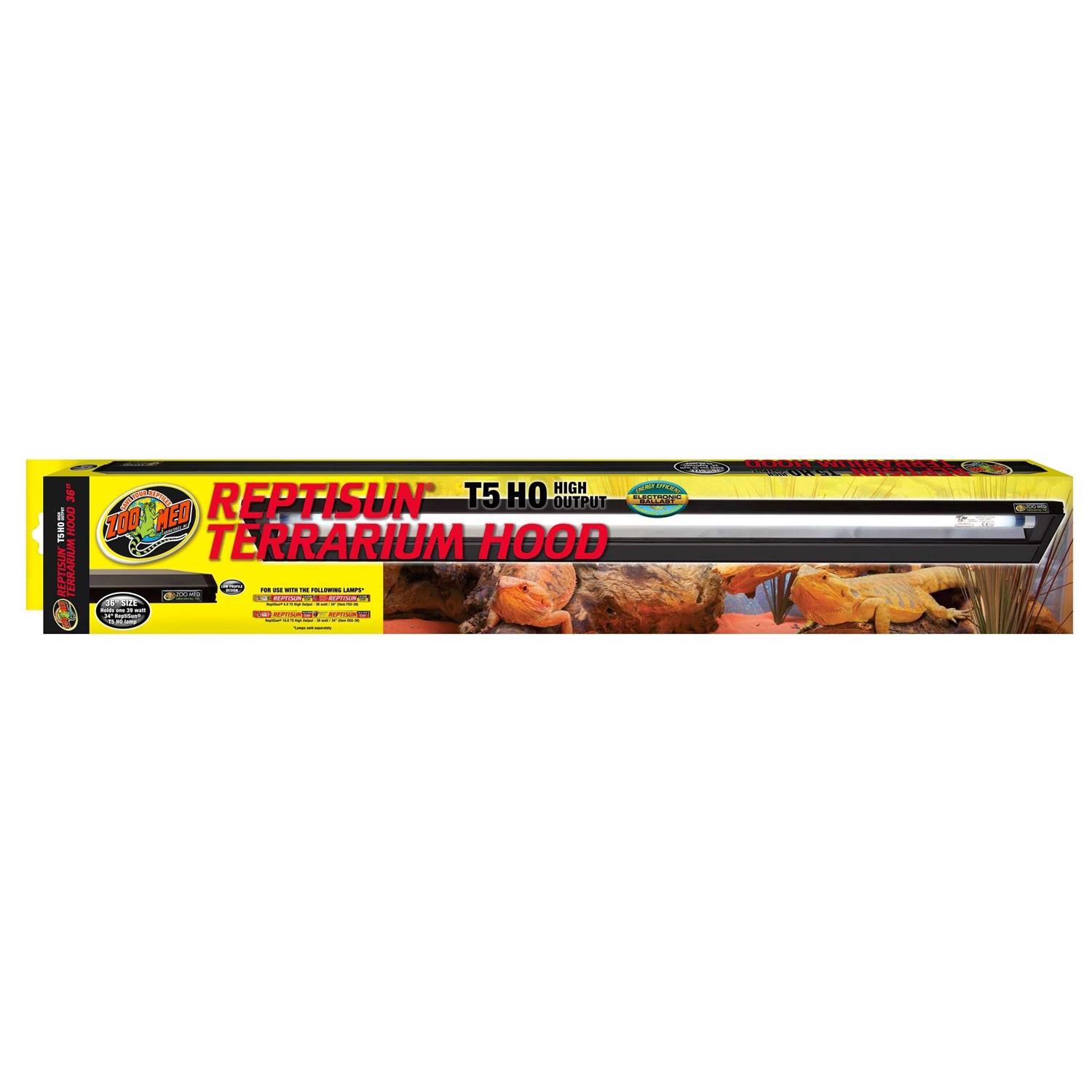 Zoo Med ReptiSun HO T5 Terrarium Hood - Pet Supplies online store
