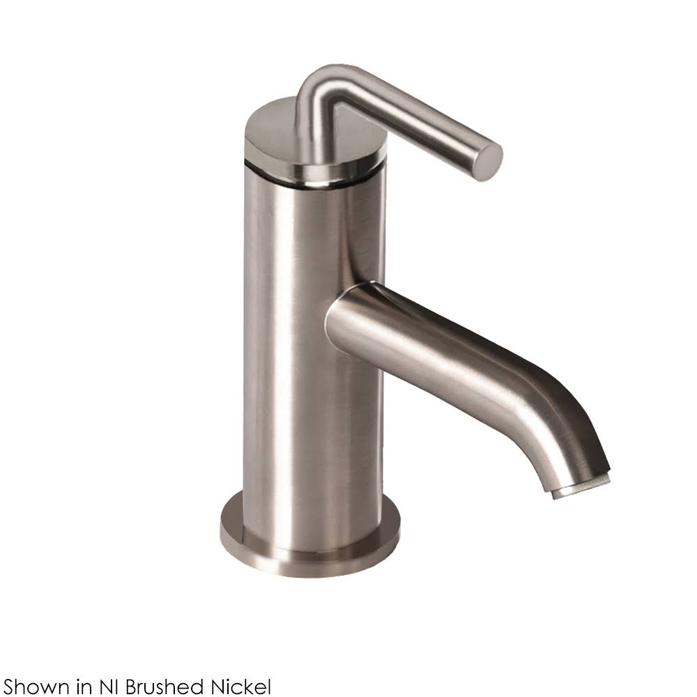 Lacava 1586.3-NI Cigno Deck Mount Single Hole Bathroom Faucet with Drain Assembly Finish: Brushed Nickel