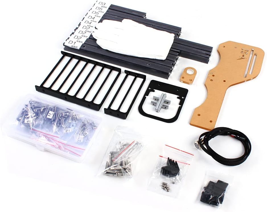 ITX M-ATX, ATX Motherboard Chassis DIY Set Vertical Overclocking Open Bare Metal FrameChassis Rack,Good Heat Dissipation