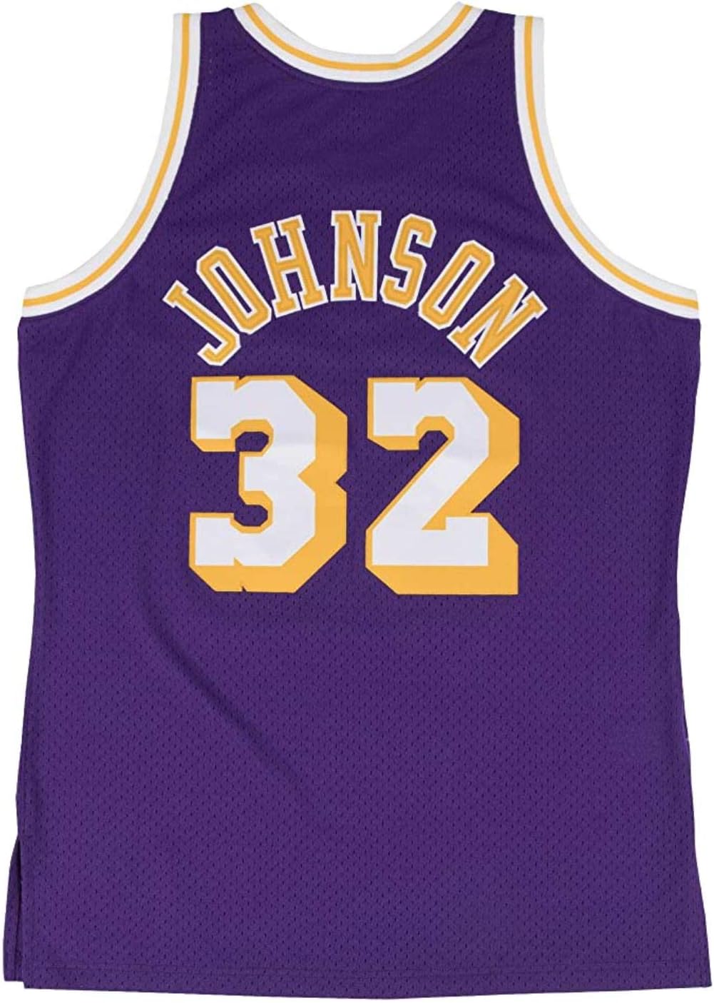 Mitchell & Ness Los Angeles Lakers Magic Johnson 1984 Road Swingman Jersey (Medium)