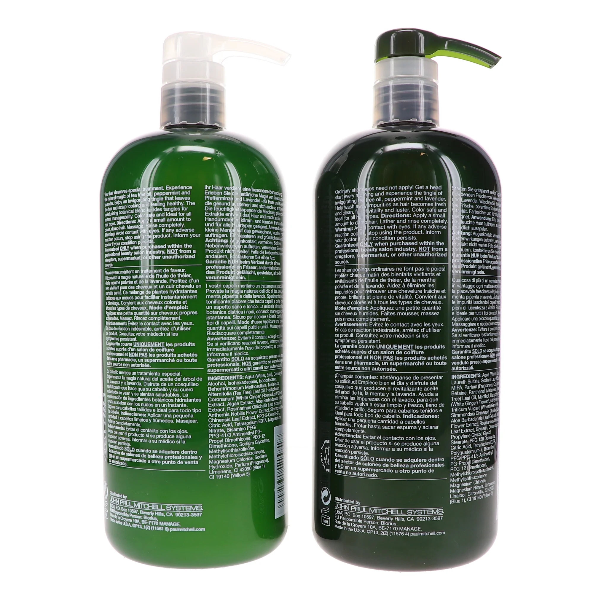 Paul Mitchell Tea Tree Special Shampoo 33.8 oz & Tea Tree Special Conditioner 33.8 oz Combo Pack