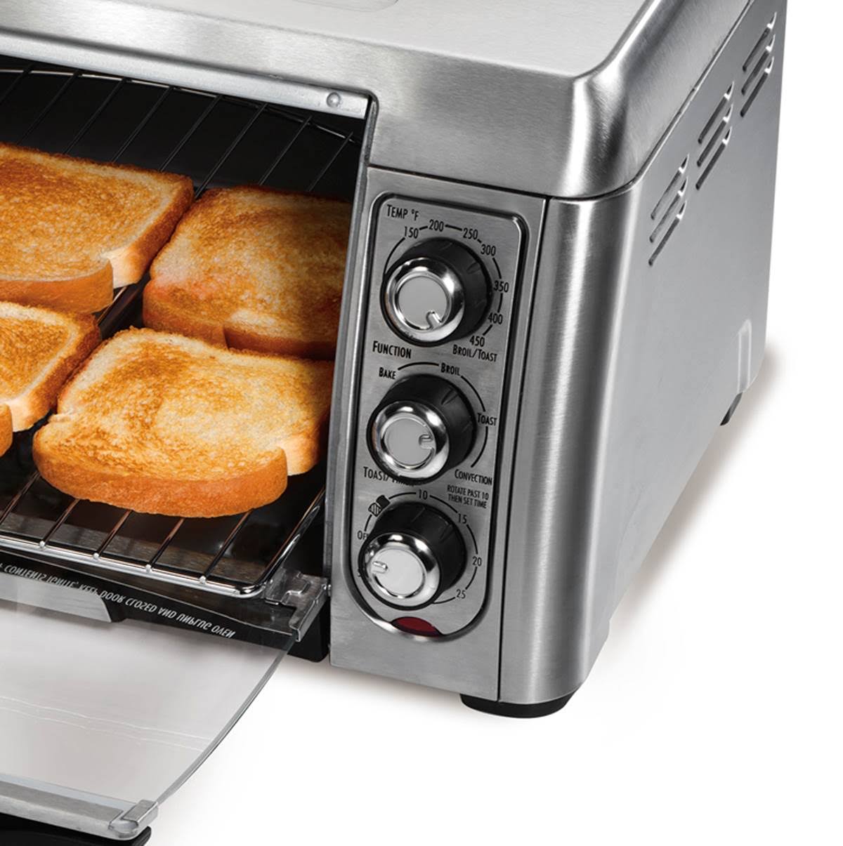 Hamilton Beach 6-Slice Convection Toaster Oven Stainless Steel
