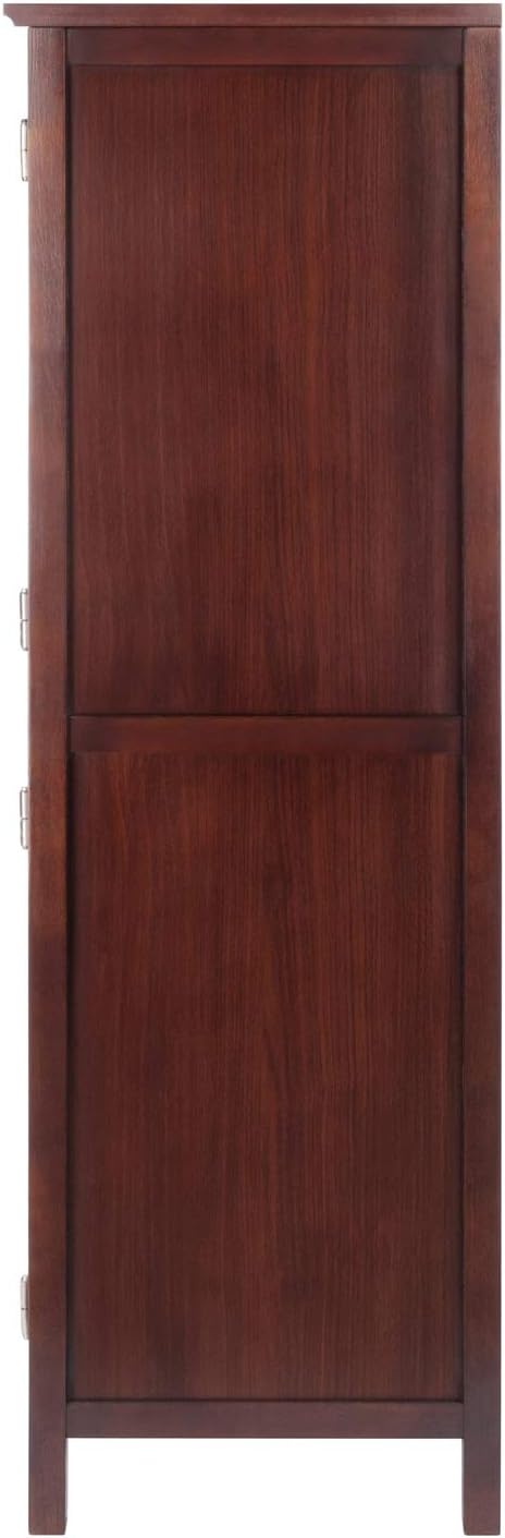 Winsome Wood Brooke Cabinet/Cupboard, 47.44 H, Walnut