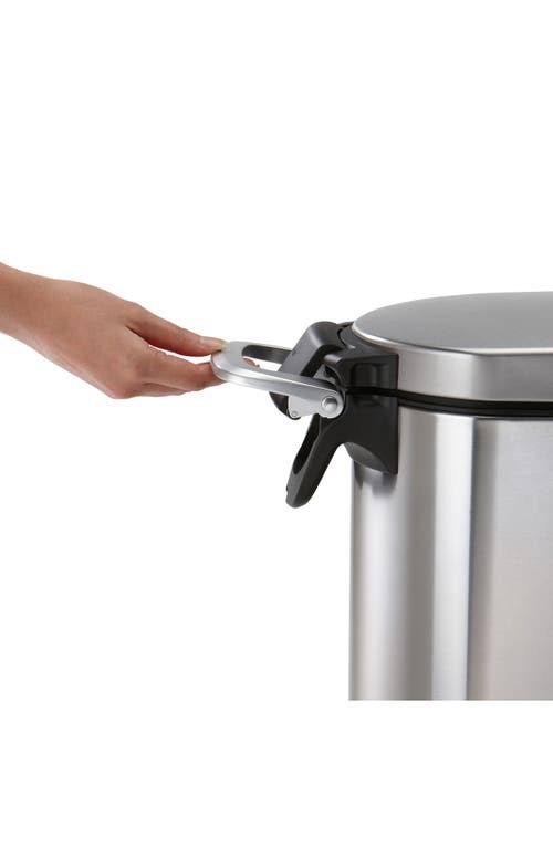 simplehuman Brushed Stainless Steel Pet Food Storage Can