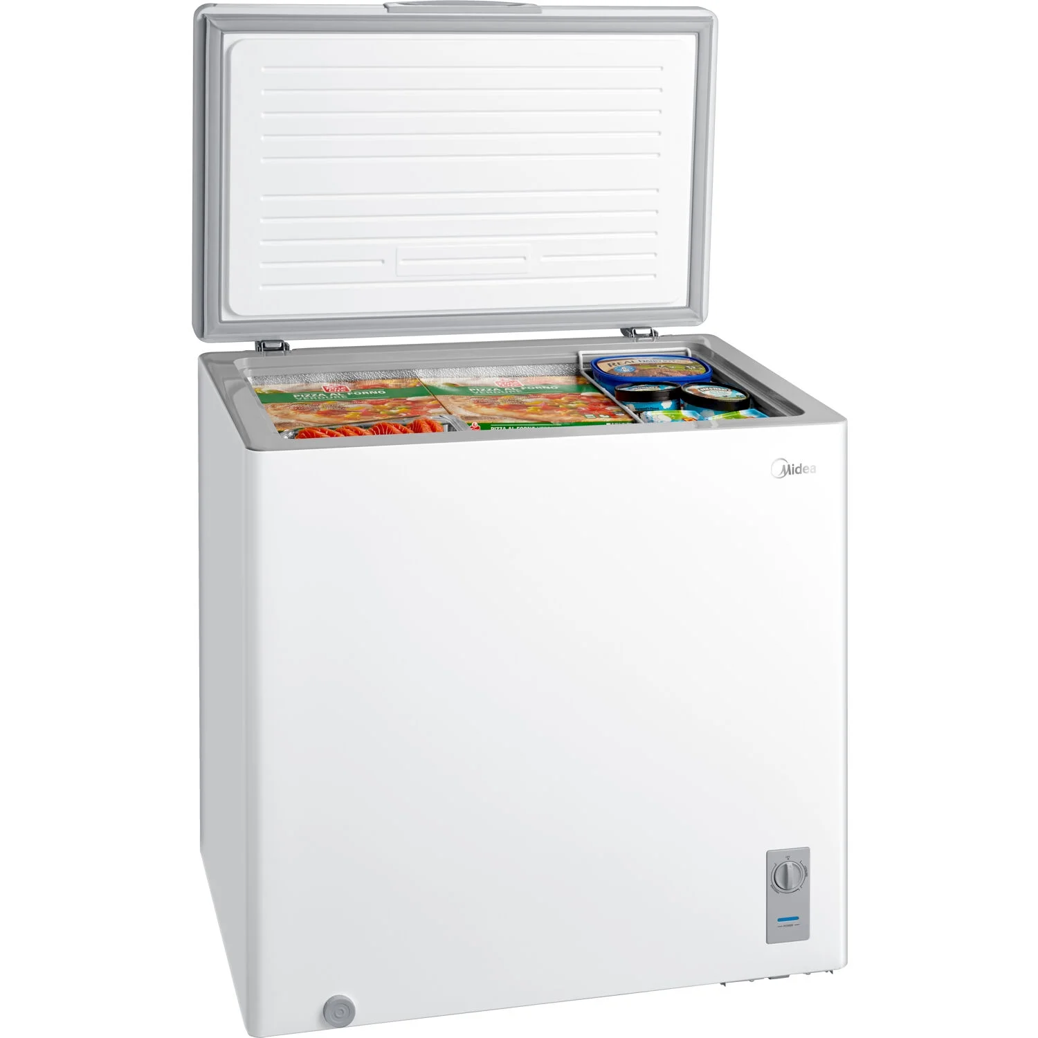 Midea 7.0-Cu. Ft. Chest Freezer with Contour Design, White