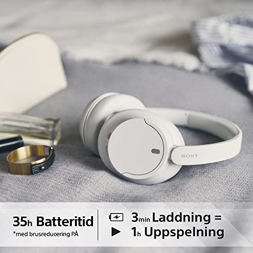 Sony WH-CH720NL Noise Canceling Wireless Bluetooth Headphones - Built-in Microphone - up to 35 Hours Battery Life and Quick Charge - Navy Blue