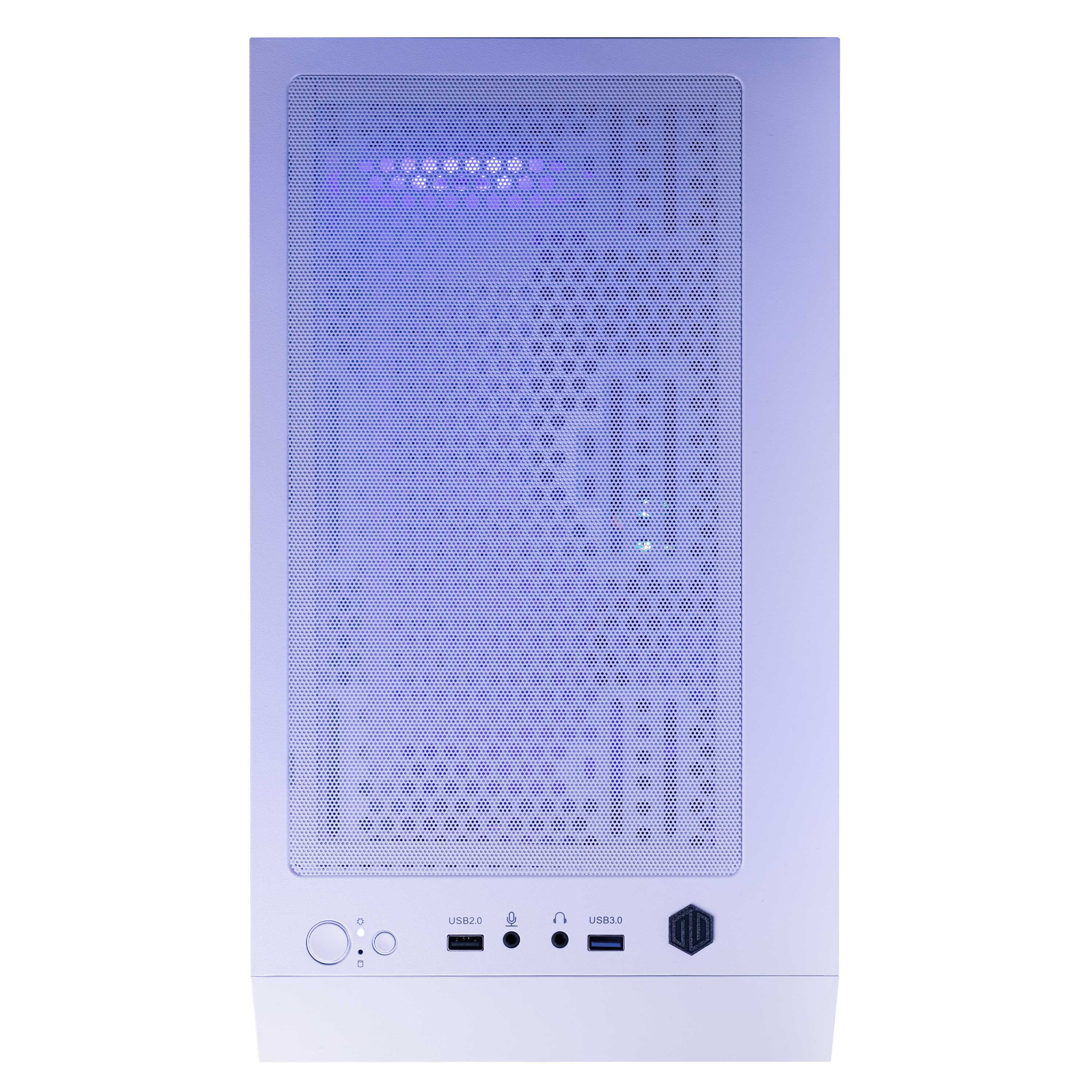 Periphio Fortress Gaming PC Computer | AMD Ryzen 5 5600G | Radeon Vega 7 Graphics | 1TB Solid State (SSD) | 16GB DDR4 RAM | Windows 11 | RGB Battlestation Gaming Bundle