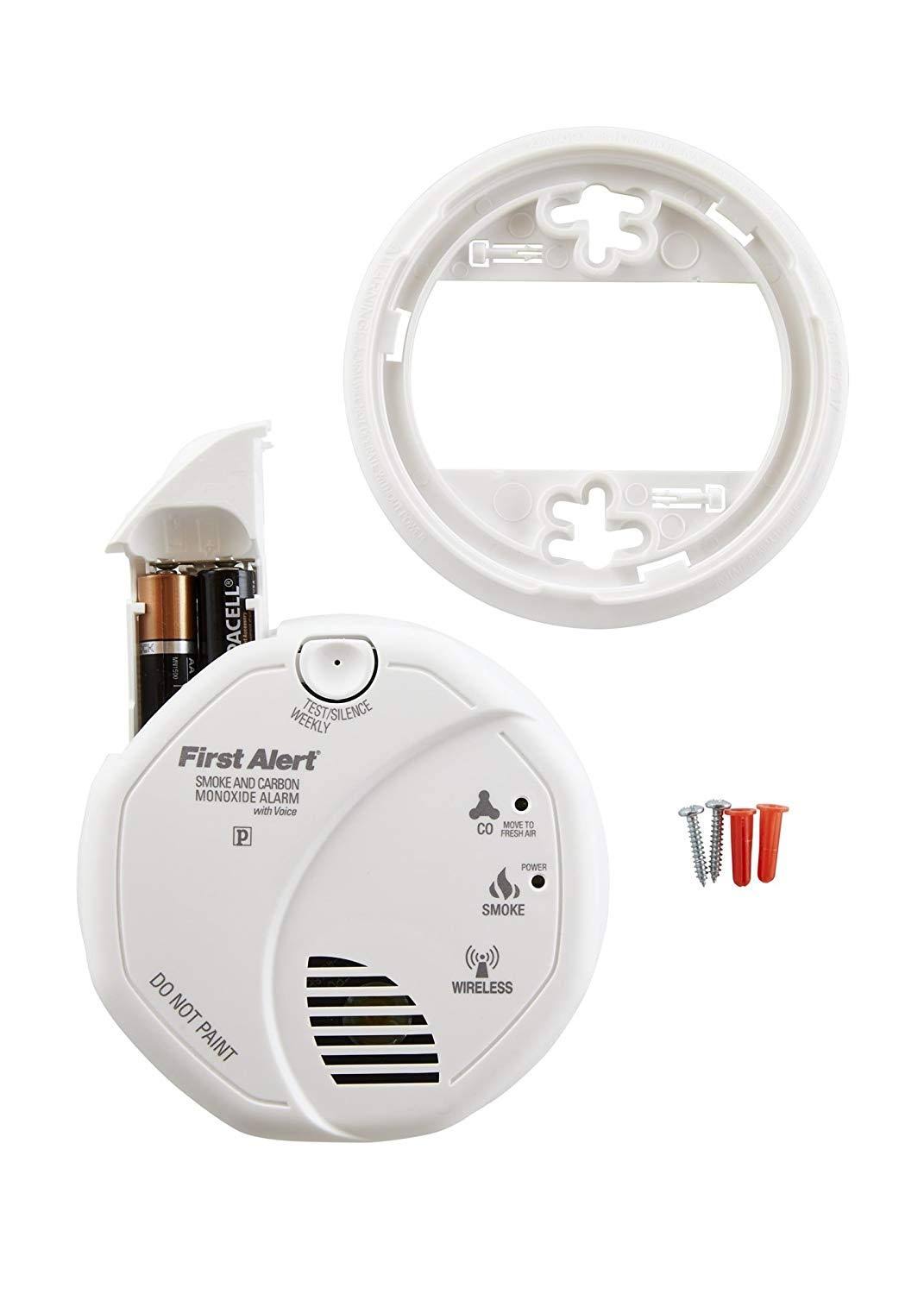 First Alert Sco500b Wireless Interconnected Photoelectric Smoke and Carbon Monoxide Combo