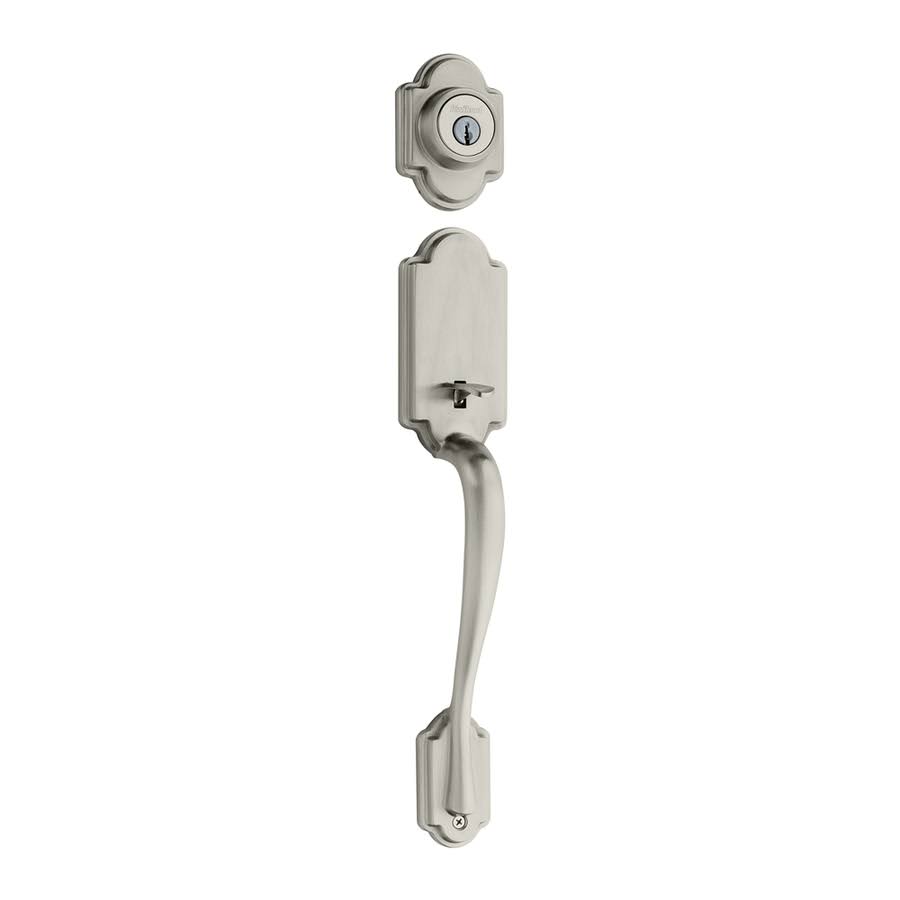 Kwikset 800anlip-15 Arlington Single Cylinder Exterior Handleset Satin Nickel Finish
