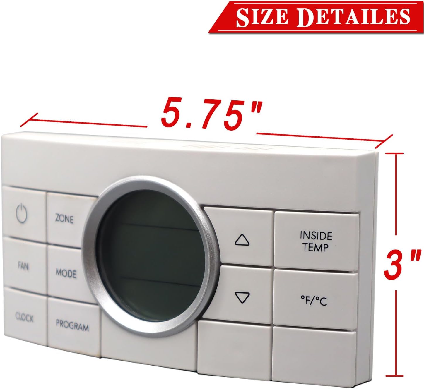 3314082011 Multi-Zone Thermostat 10 Button Comfort Control Center Replacement for Dometic Air Conditoner Series 579,595,600,6308,520,6218xx，457915 and More