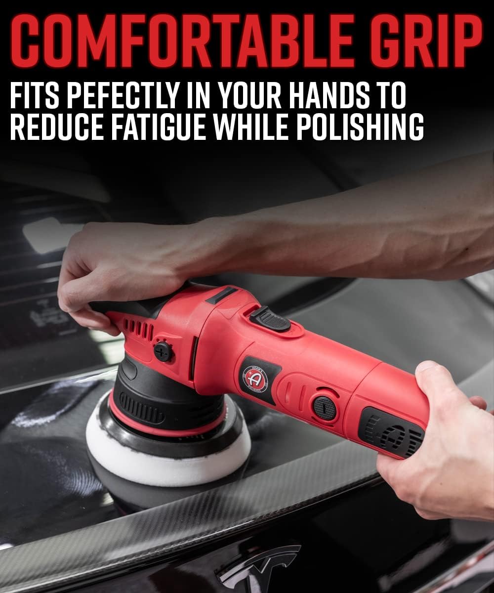 Adam's 9mm Dual Action Car Polisher - Buffer Car Scratch Remover for Car Detailing