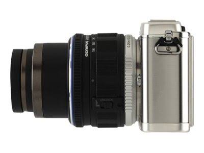 Olympus E-p1 Pen Digital Camera (Silver) w/ 14-42mm M.Zuiko Digital Lens (Black)