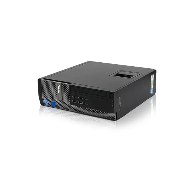 Restored DellOptiplex Desktop Computer 3.1 GHz Core i5 Tower PC, 6GB, 250GB HDD, Windows 10 Home x64, 19" Dual Monitor , USB Mouse & Keyboard (Refurbished)
