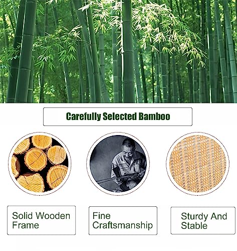 Foldable Room Divider Screen 4 Panel 5 6 7 8 10 11 12 Panels, Farmhouse Privacy Screen Room Separator & Japanese Asian Style Floor Small Space Partitions Wide 5 6 8 10 12 13 Feet 14 Ft(7 Panels,H 170c