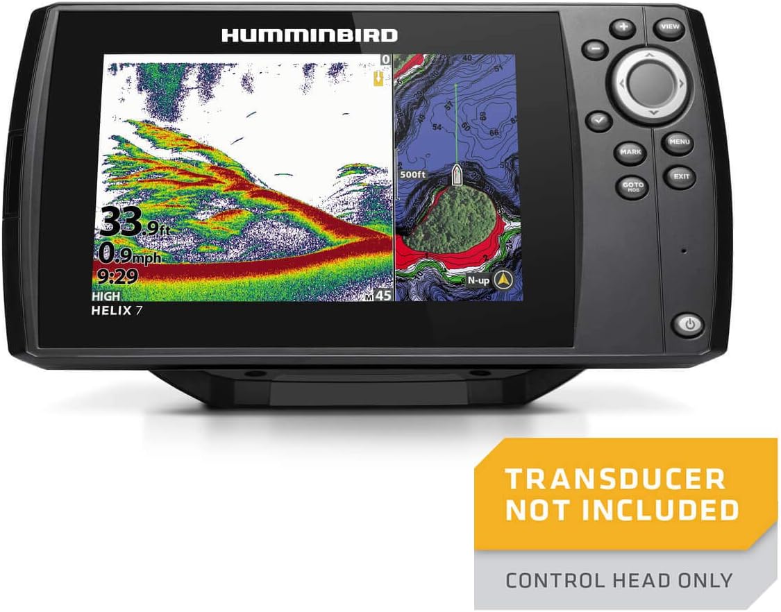 Humminbird 411070-1CHO Helix 7 Chirp MEGA DI GPS G3N CHO (Control Head Only) Fish Finder