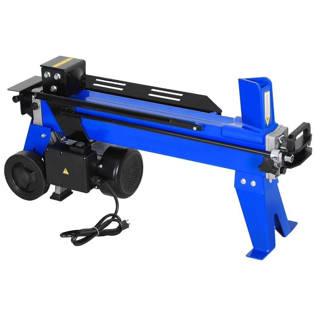 Bilt Hard Log Splitter 6.5 Ton Wood Splitter Electric Powered 15Amp