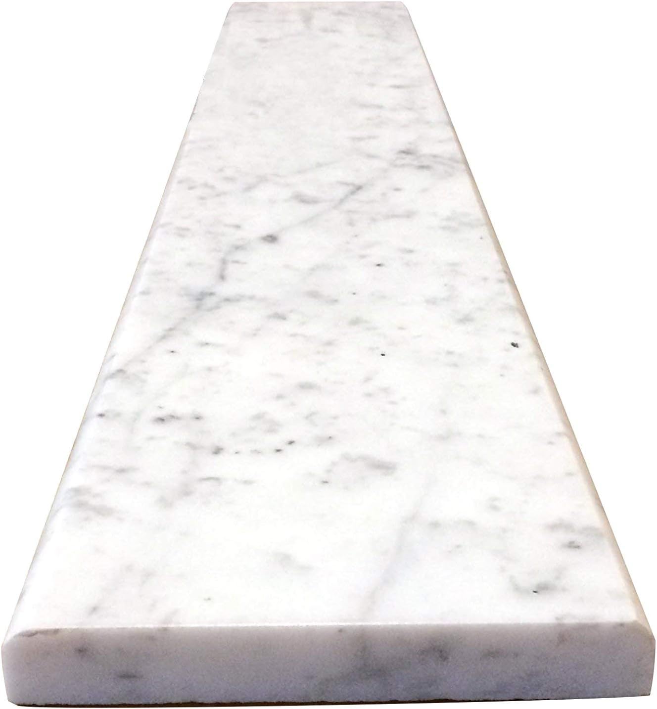 Carrara Marble Threshold (Marble Saddle) - Polished - (6 x 48)