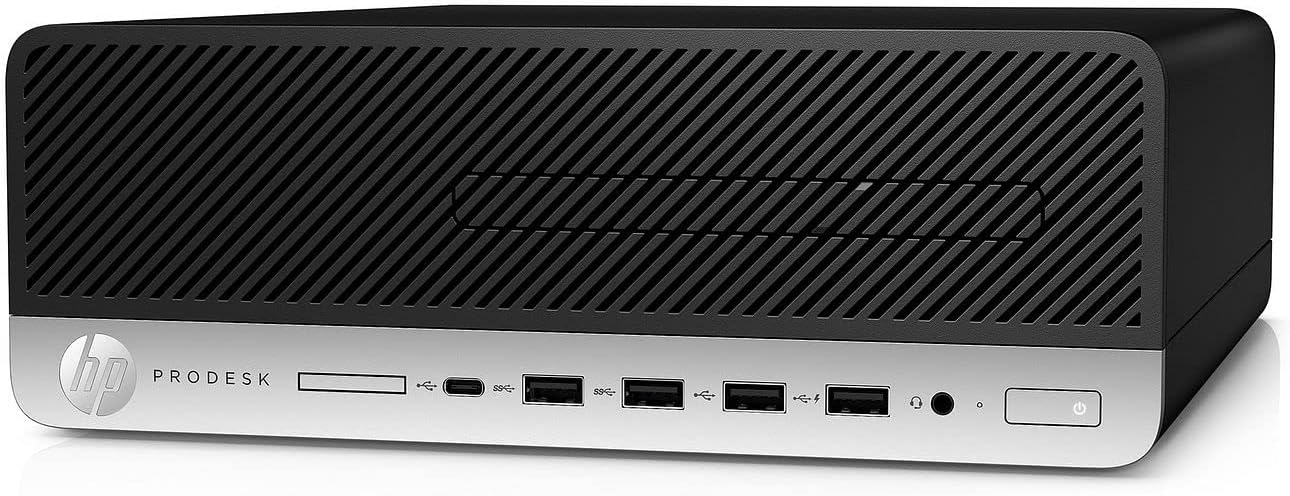 HP 600 G4 SFF Desktop Intel i5-8400 UP to 4.00GHz 16GB DDR4 256GB NVMe SSD + New 1TB SSD Built-in AX210 Wi-Fi 6E BT Dual Monitor Support Wireless Keyboard and Mouse Win11 Pro (Renewed)