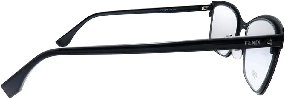 FENDI Rectangular Eyeglasses FF0277 807 Black 54mm 277
