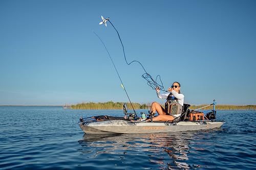 Pelican Catch Mode 110 Premium Angler Kayak - Fishing Kayak with Lawnchair - 10.5 ft