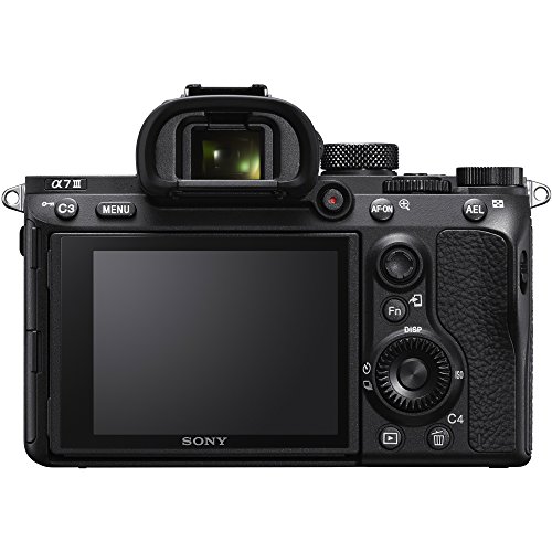 Sony a7III Full Frame Mirrorless Camera with FE 28-70mm F3.5-5.6 OSS Lens Kit ILCE-7M3K/B Bundle with Telephoto and Wide-Angle Lens Set, 2X 64GB Memory Cards, Deco Gear Bag and Accessories (26 Items)