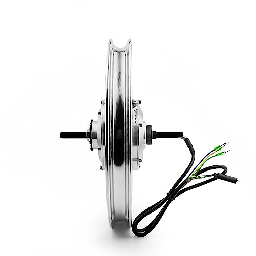 L-faster 36v 350w 16 Inch Electric Bicycle Rear Drive Hub Brushless Gear Motor Wheel Kit (48V 350W no tire)