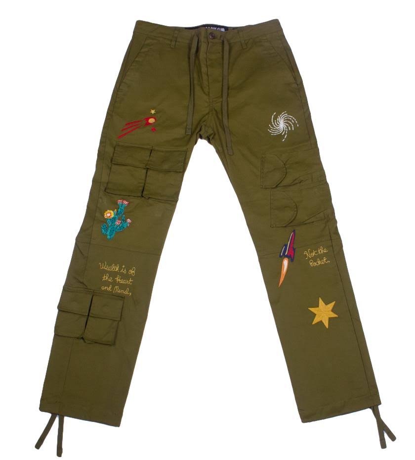 Billionaire Boys Club Bb Stellar Pant - Avocado, Green / 40 | Feature