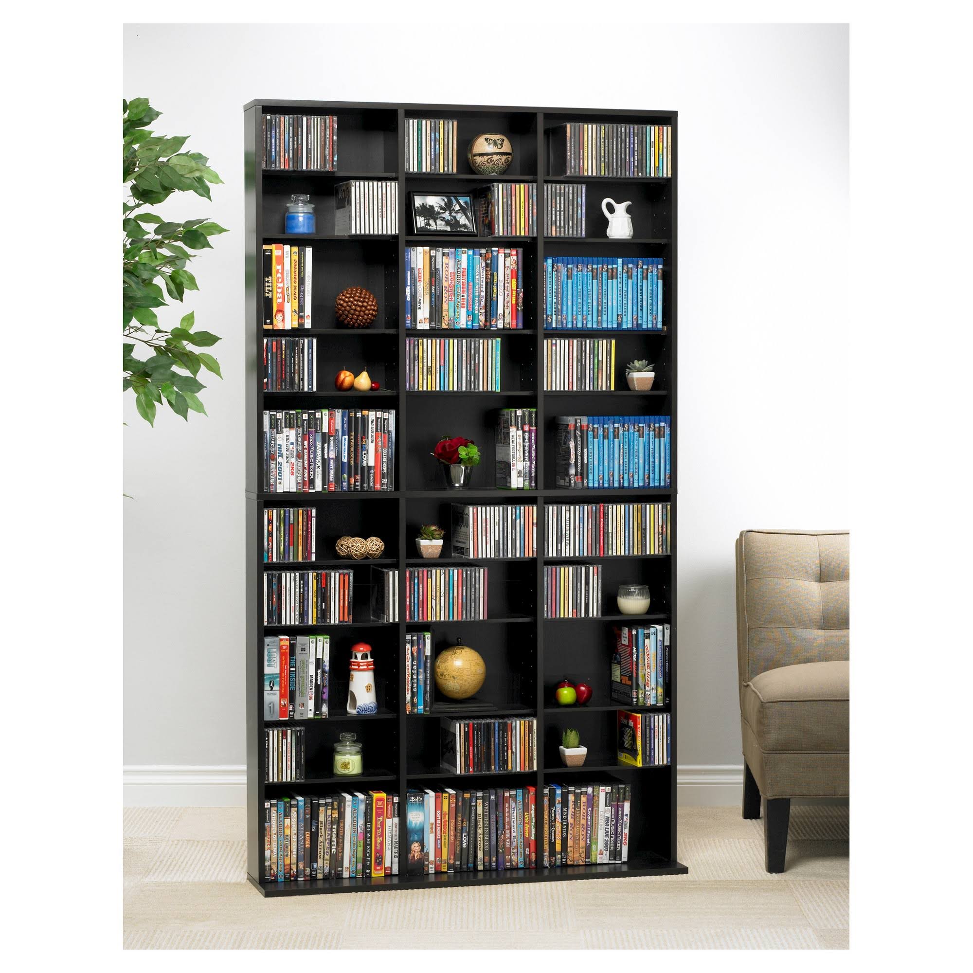 Atlantic - Oskar 1080-CD Multimedia Storage Cabinet