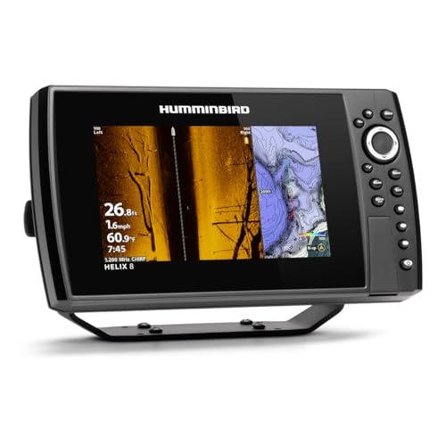 Humminbird 411350-1 Helix 8 Chirp MEGA SI+ GPS G4N Fish Finder