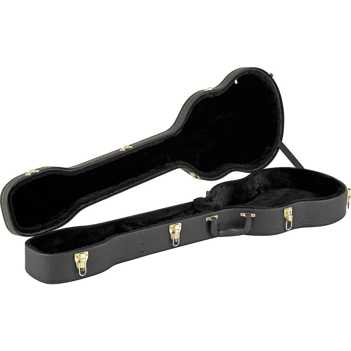 Musician&s Gear Electric Bass Case Violin Shaped Black