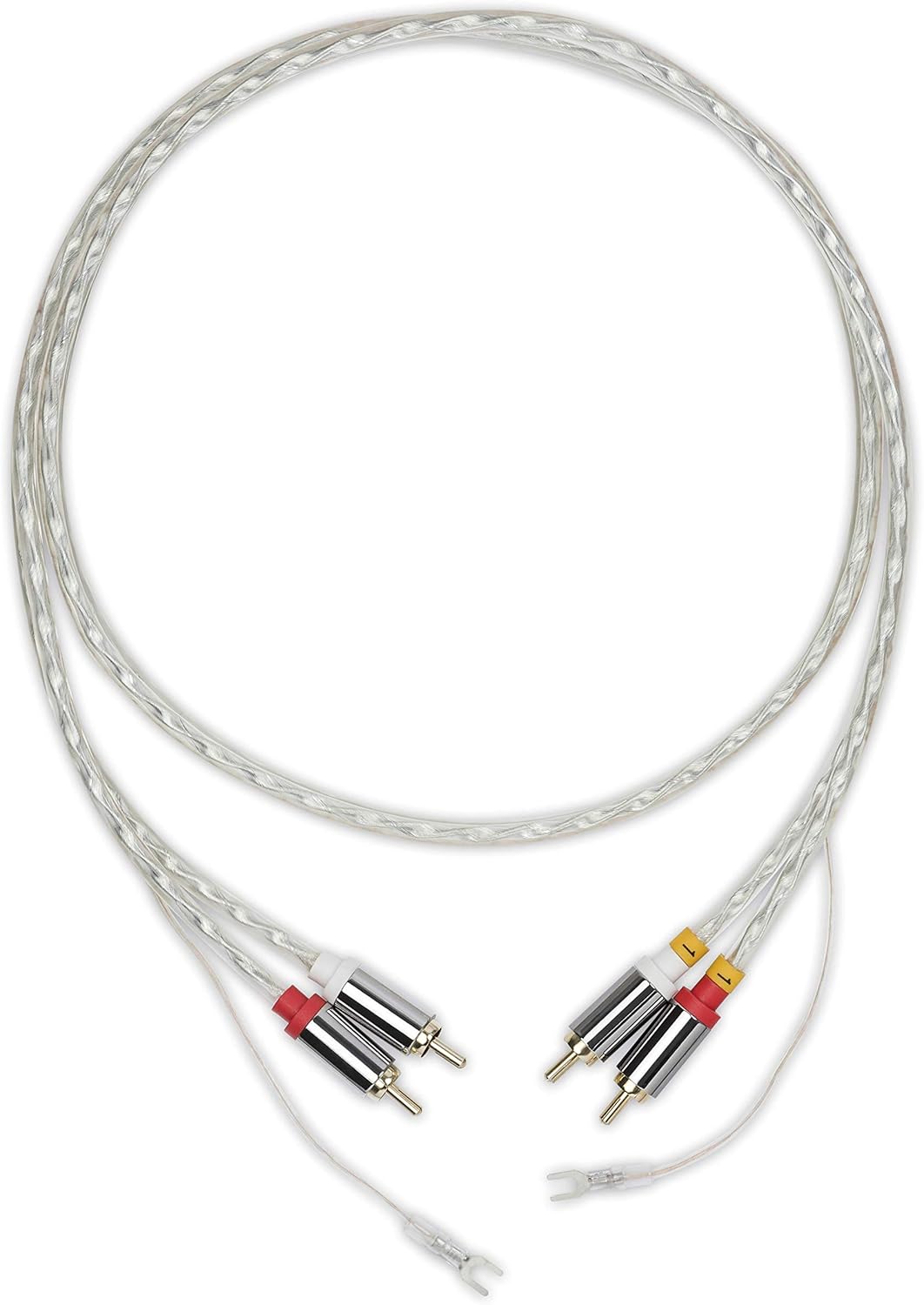 Pro-Ject: Connect It E RCA to RCA Phono Interconnect Cable - 1.23M