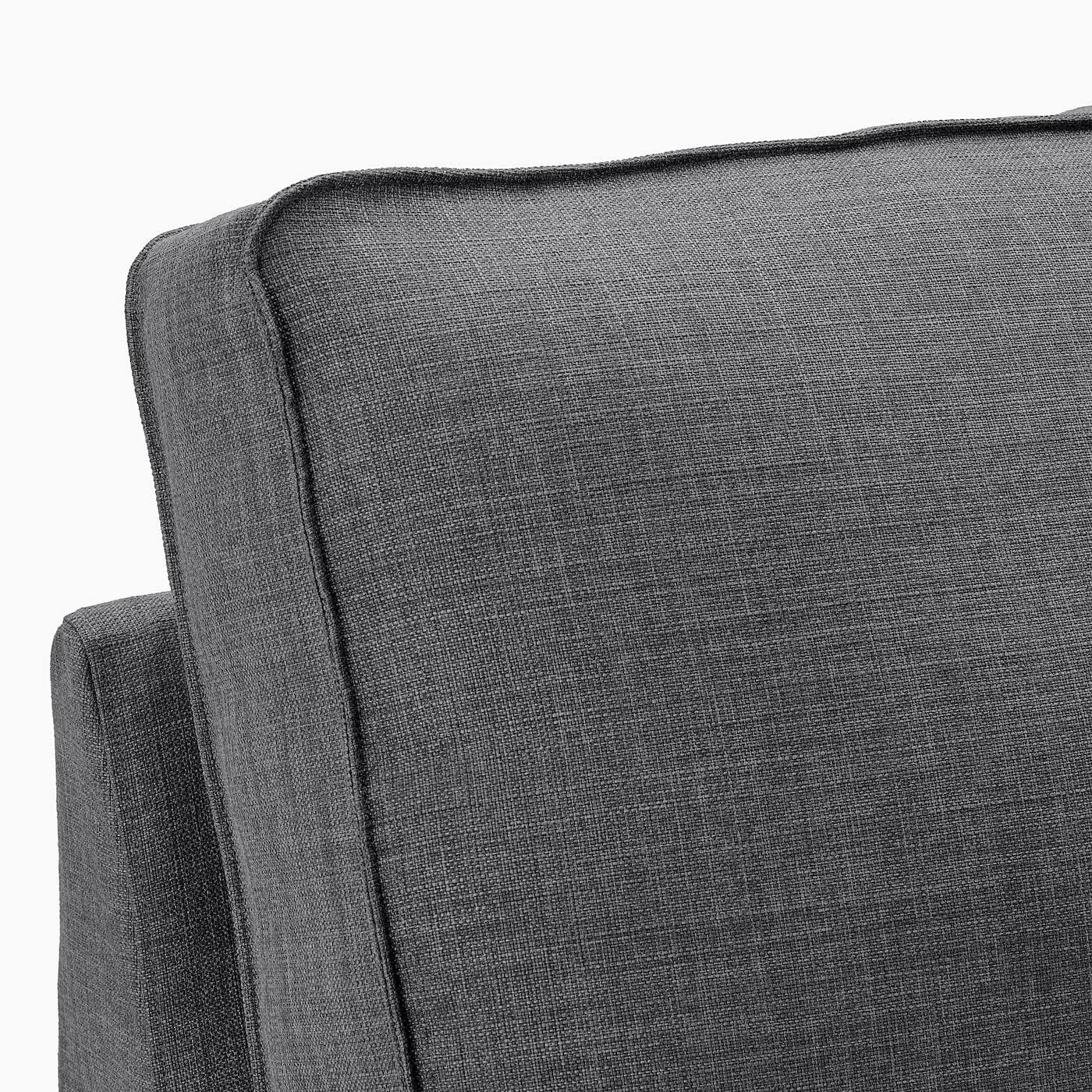 IKEA - Kivik Chaise, Skiftebo Dark Gray, Width: 35 3/8