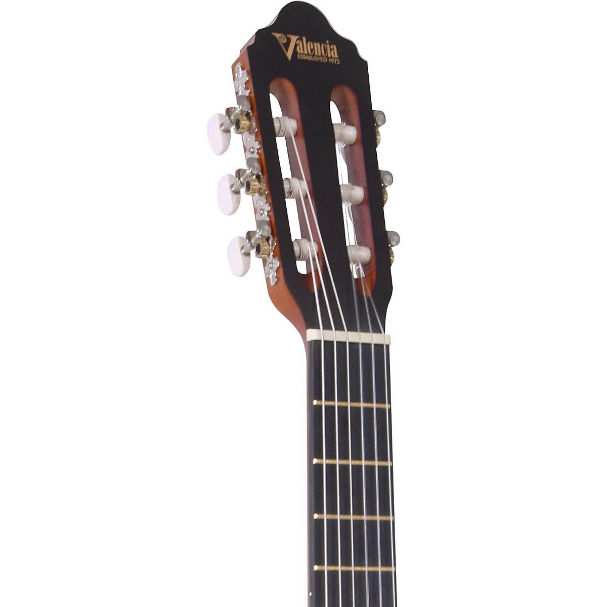 Valencia 200 Series 3/4 Size Classical Acoustic Guitar Natural
