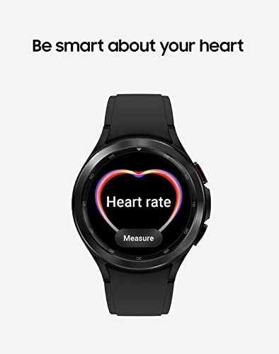 SAMSUNG Galaxy Watch4 Classic Version 46mm Black Stainless Steel Smartwatch| Verizon 4G LTE| with ECG Monitor Tracker for Health & Fitness + GPS Fall Detection- (Renewed)