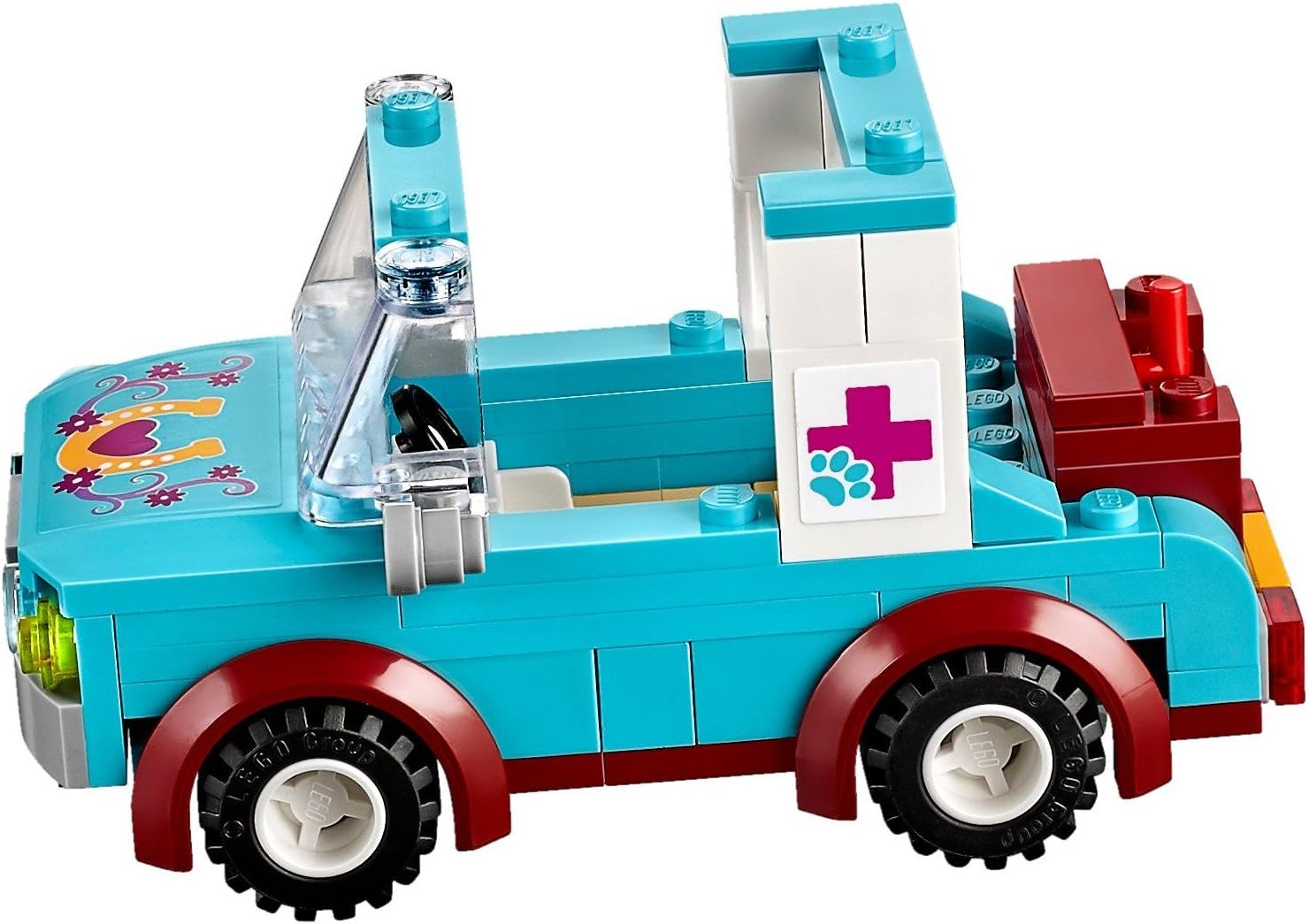 LEGO 41125 Horse Vet Trailer Building Kit, (370 Piece)