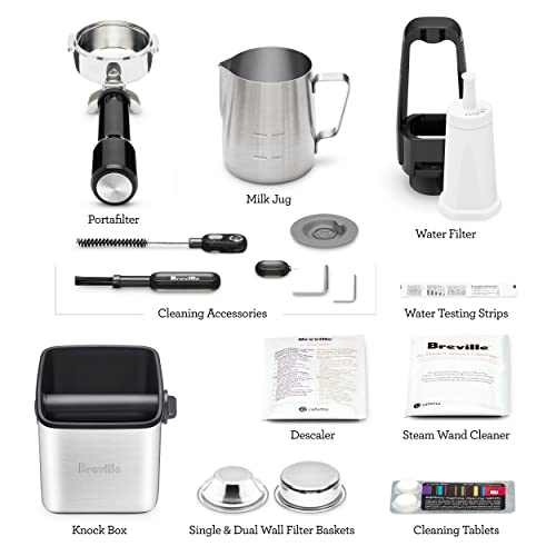 Breville Oracle Espresso Machine BES980XL, Brushed Stainless Steel