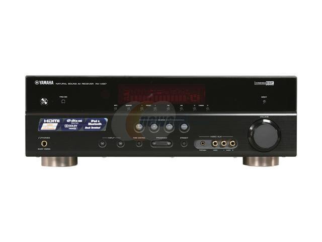 Yamaha RX-V467 5.1 Channel AV Receiver - Black