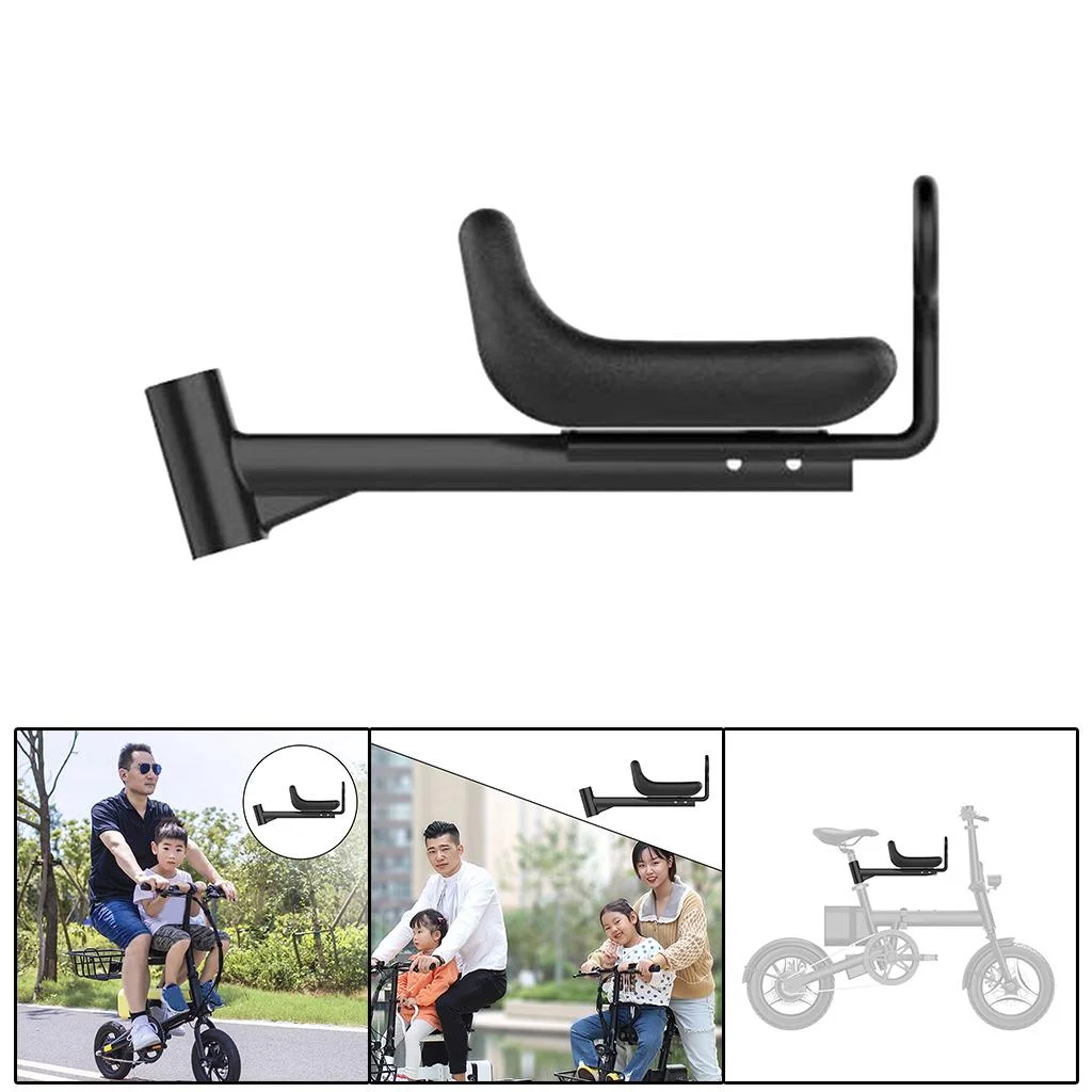 Front Mounted Detachable Electric Seats Seat Baby Saddle Carrier with Handrail for Kids