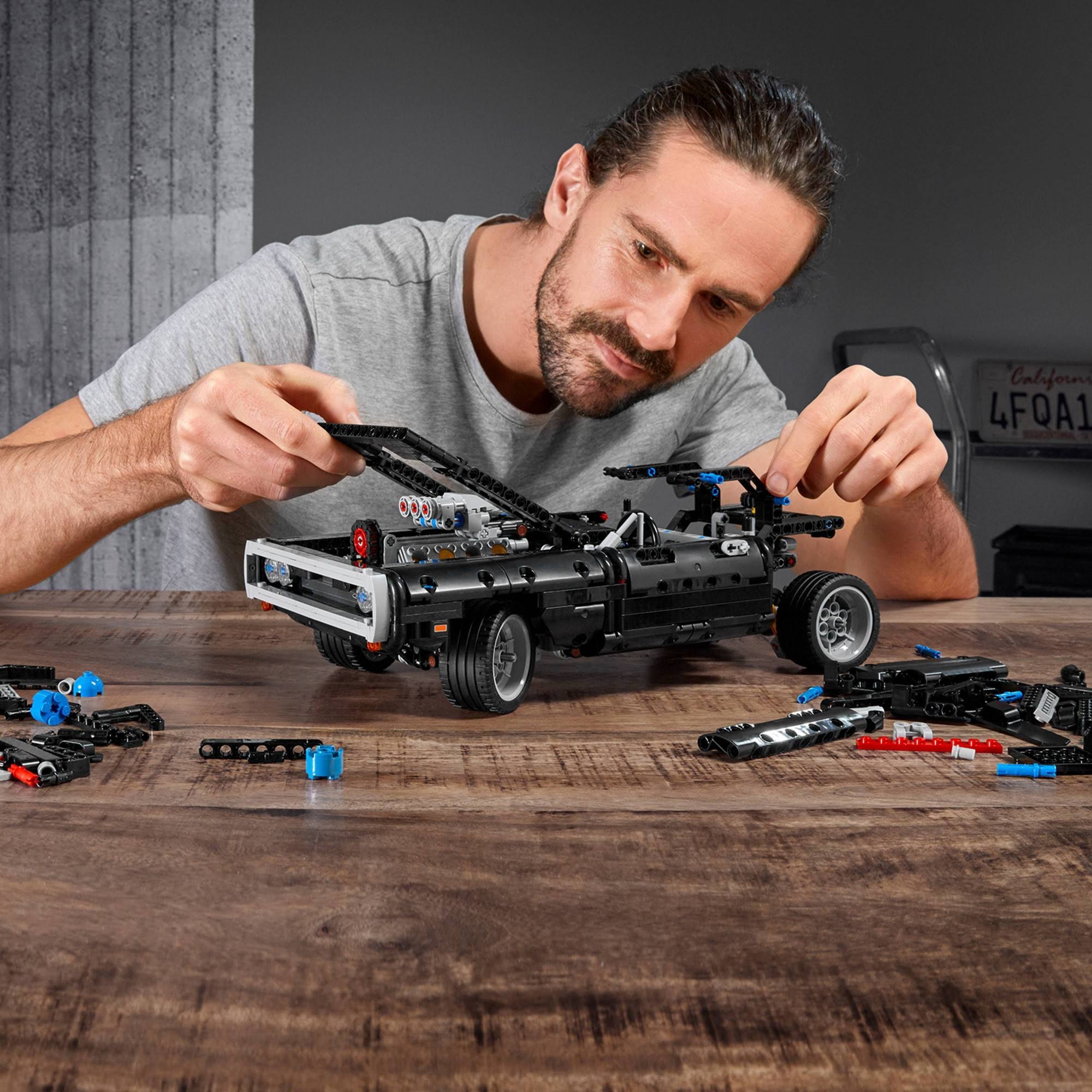 LEGO Technic Fast u0026 Furious Doms Dodge Charger 42111 Race Car Building Set