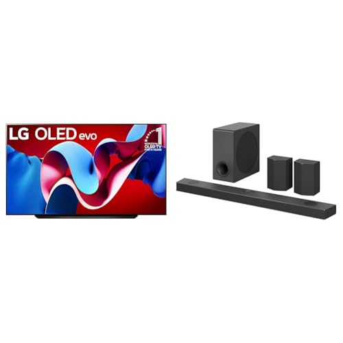 LG 65-Inch Class OLED evo C4 Series Smart TV 4K Processor Flat Screen with Magic Remote AI-Powered with Alexa Built-in (OLED65C4PUA, 2024)