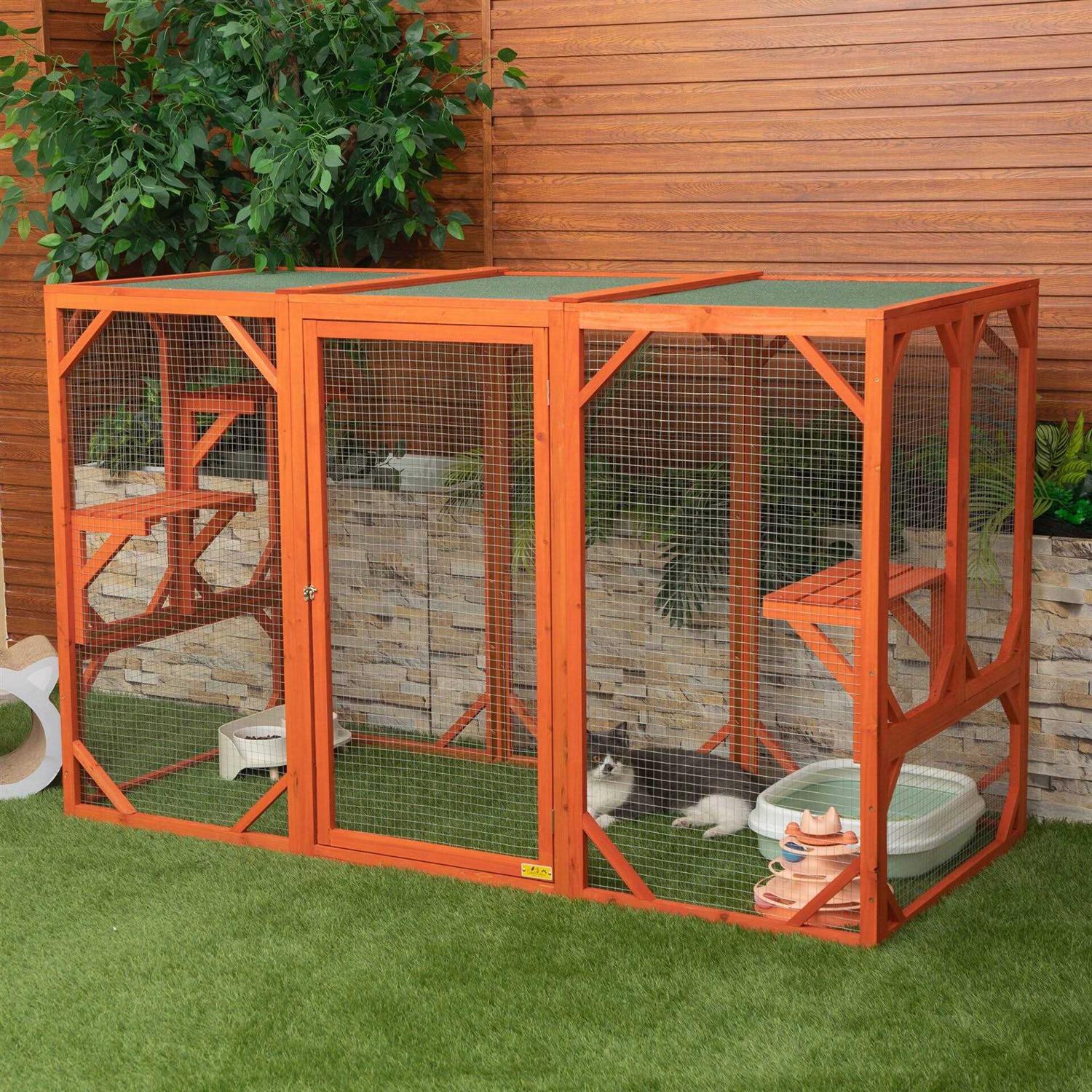 Coziwow Outdoor Cat Enclosure Playpen Catio - Pet Supplies online store