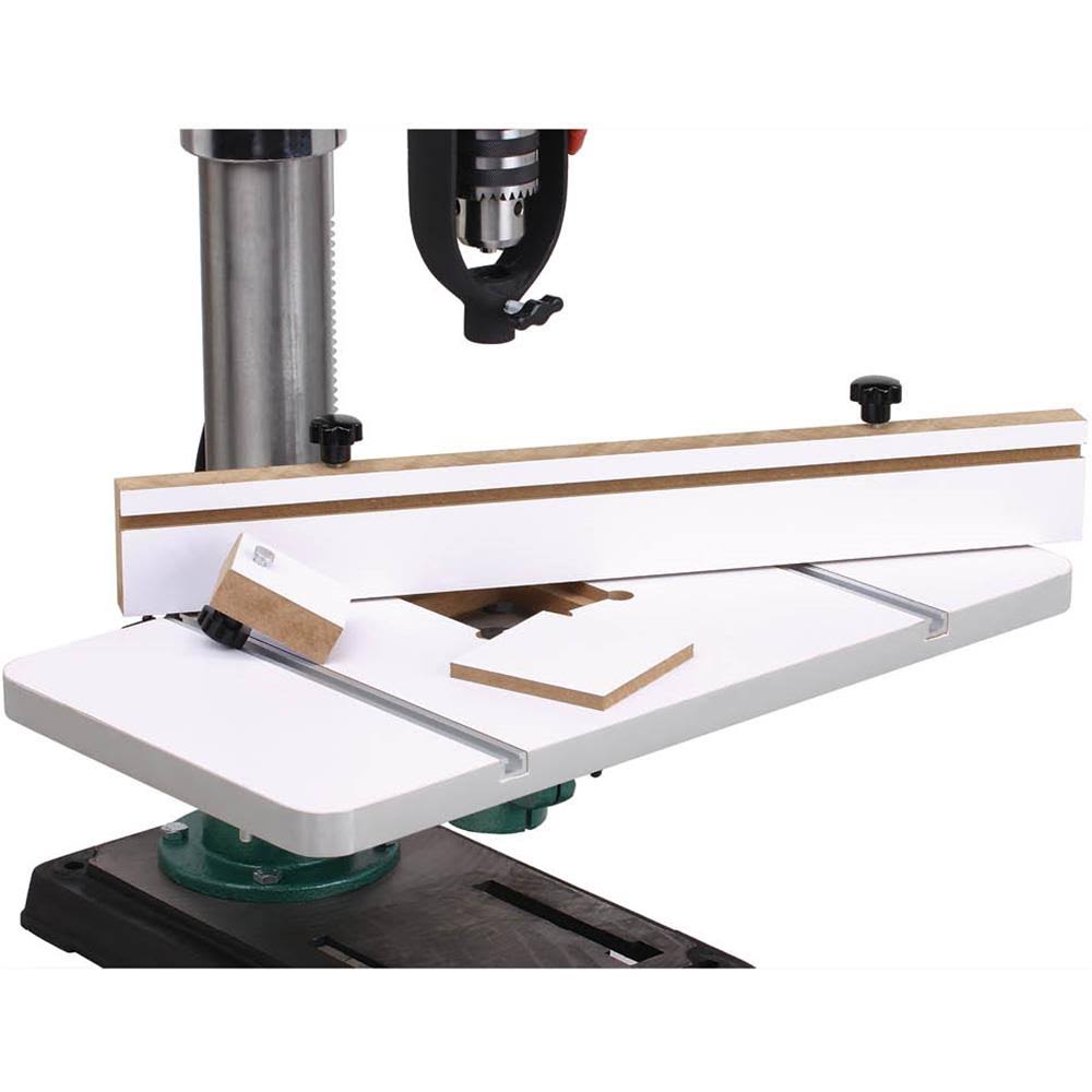 Grizzly Industrial H7827 Drill Press Table with 3x22 Fence