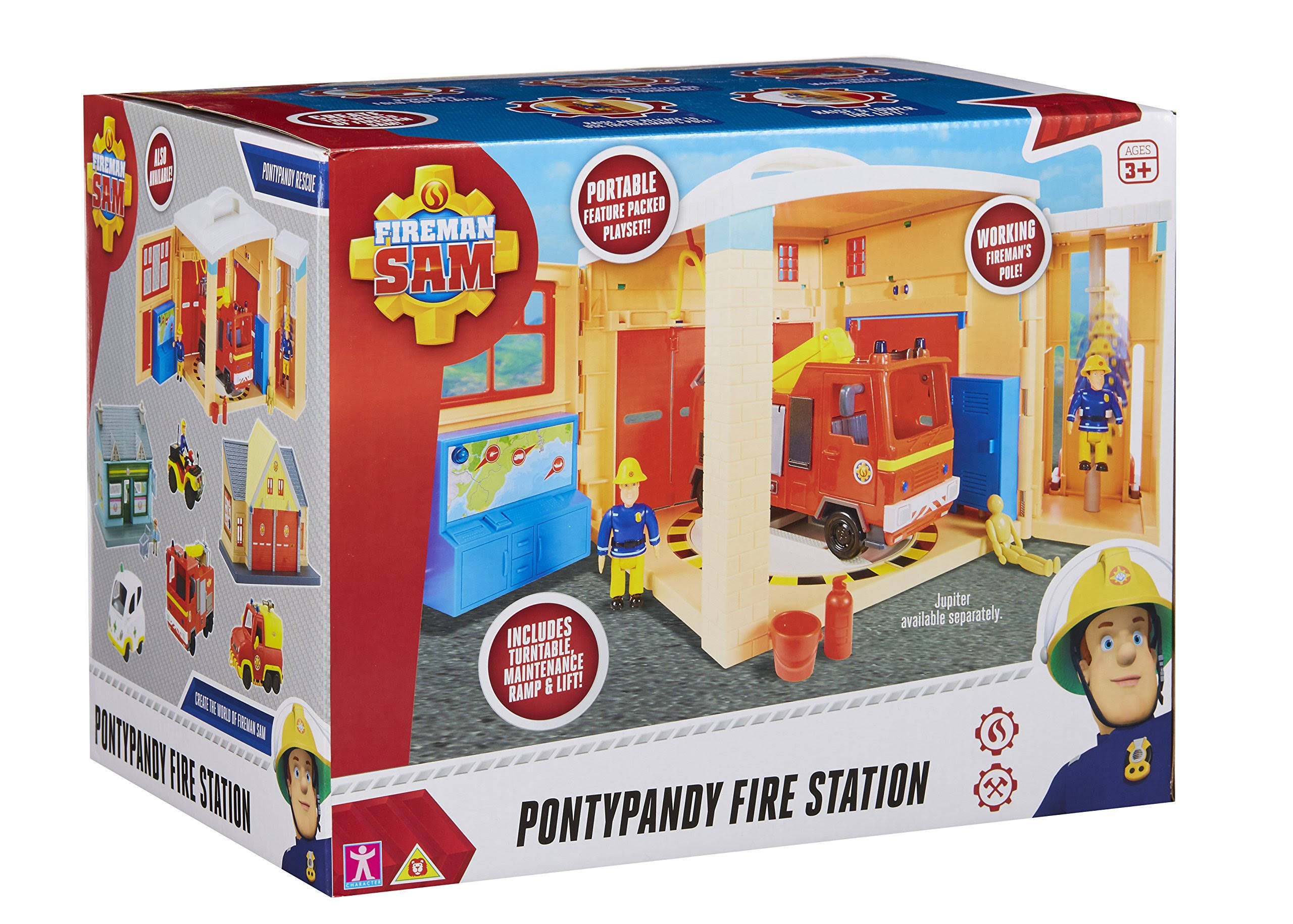Fireman Sam 06849 Pontypandy Fire Station Playset