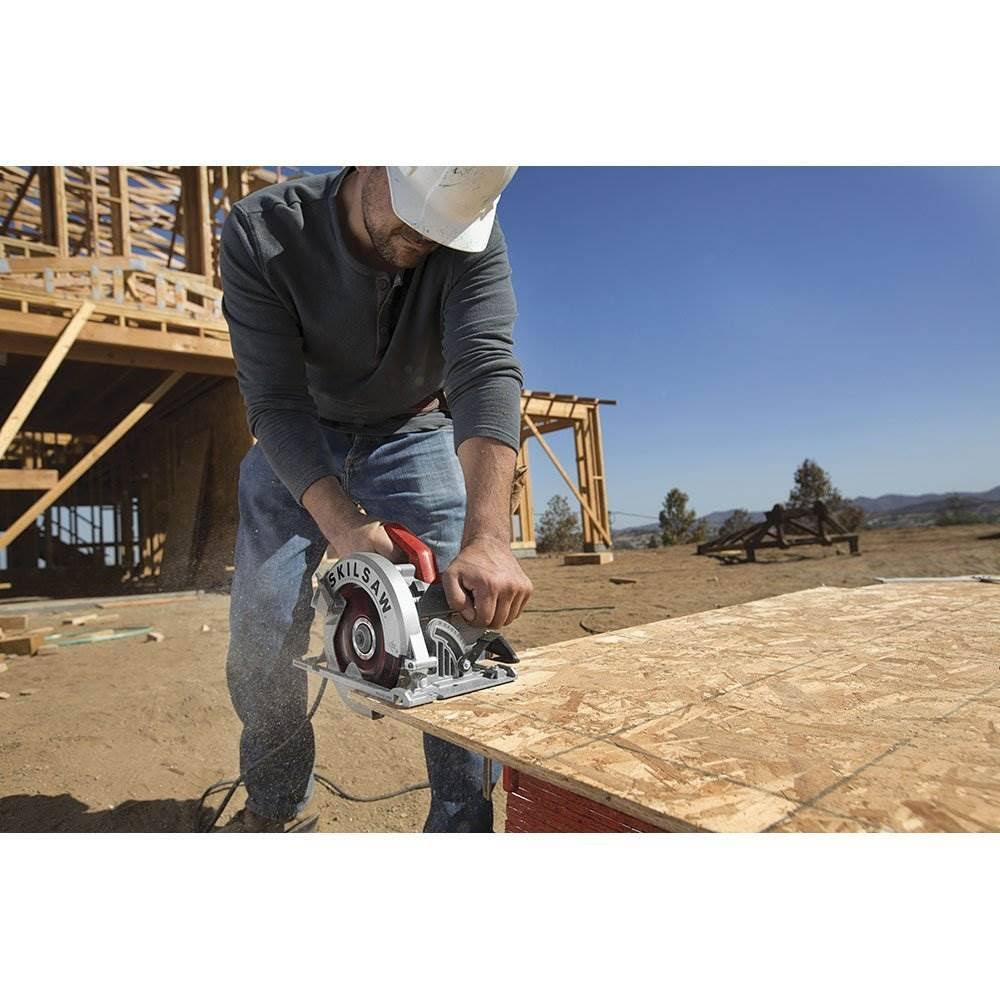 Skilsaw SPT67WMB-01 7-1/4x22 Magnesium Sidewinder Circular Saw with Brake
