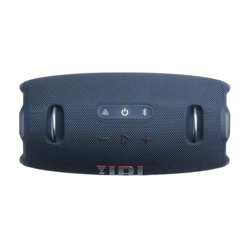 JBL Xtreme 4 - Portable Bluetooth Speaker, Powerful Sound and Deep Bass, IP67 Waterproof, 24 Hours of Playtime, Powerbank, PartyBoost for Multi-speaker Pairing (Blue)