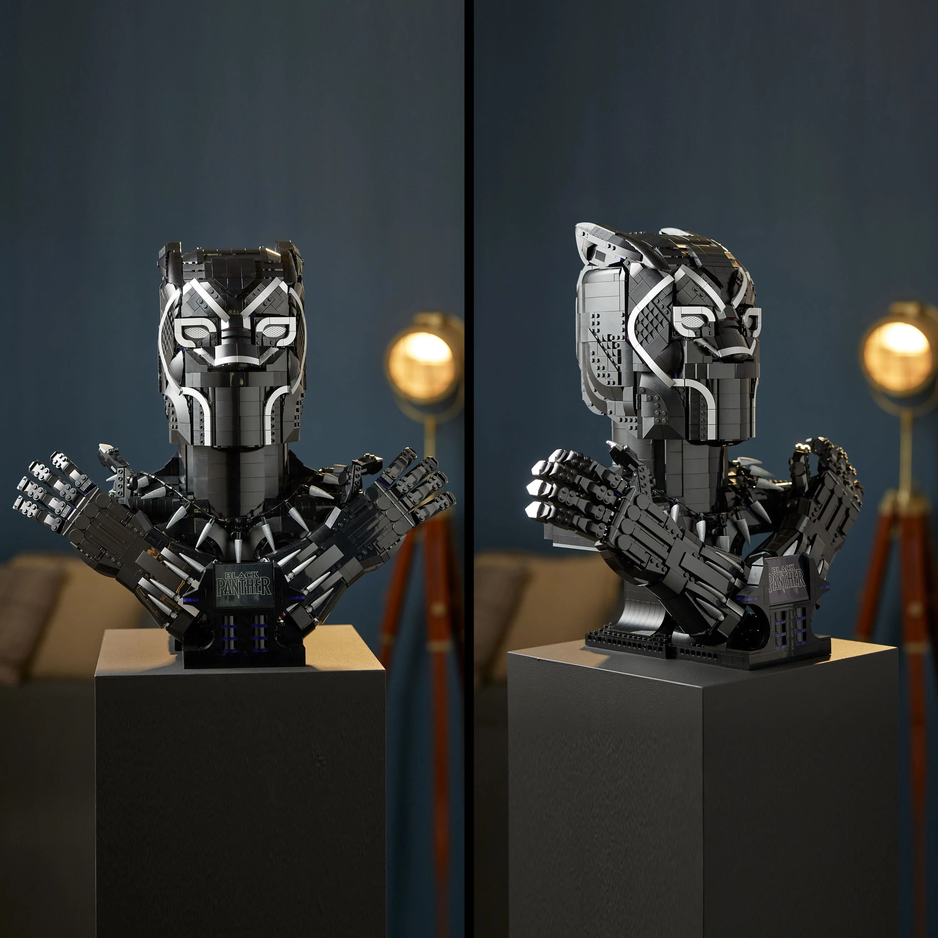 LEGO Marvel Black Panther, King T'Challa Model Building Kit 76215 Wakanda Forever Memorabilia