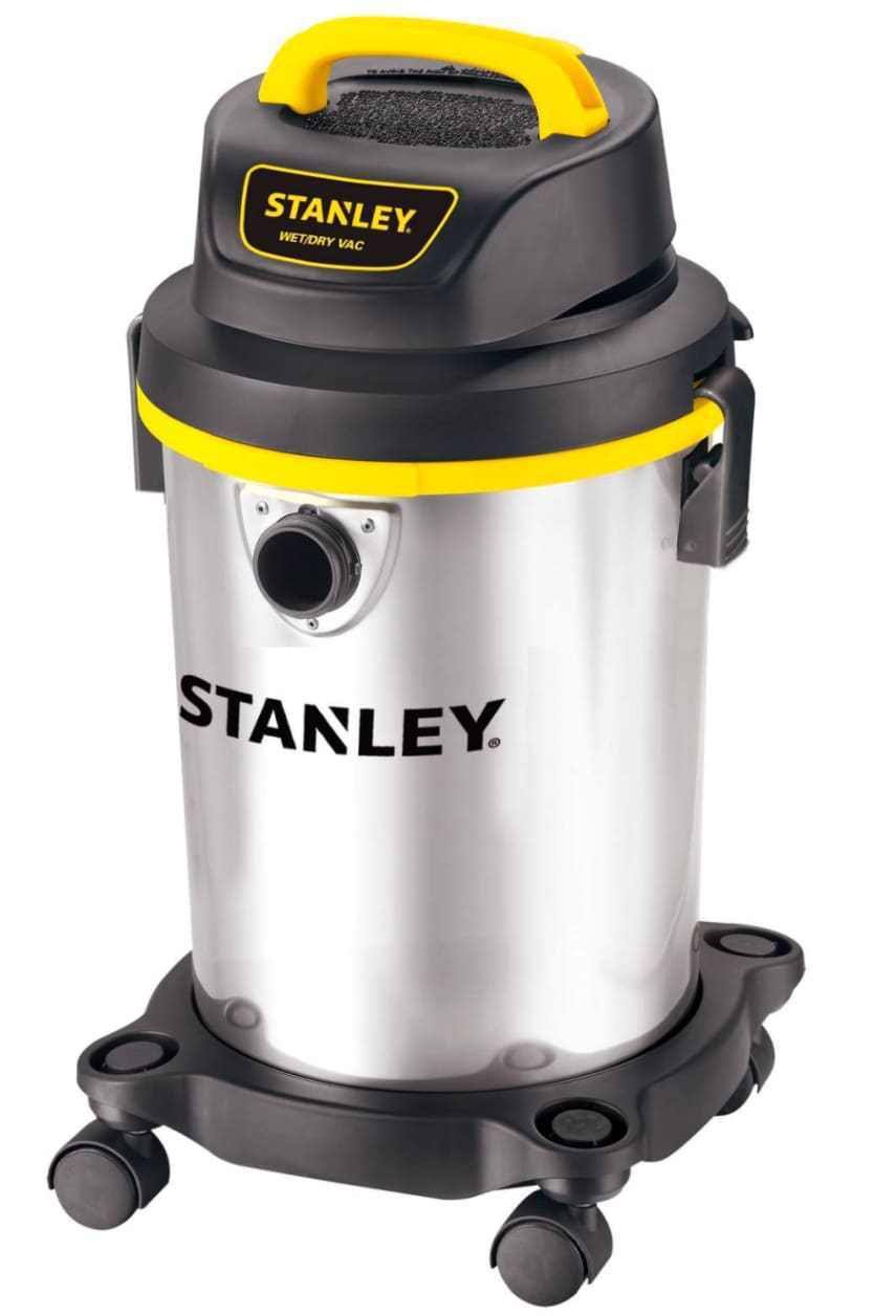 Stanley Stainless Steel Wet Dry Vacuum - 4 gal