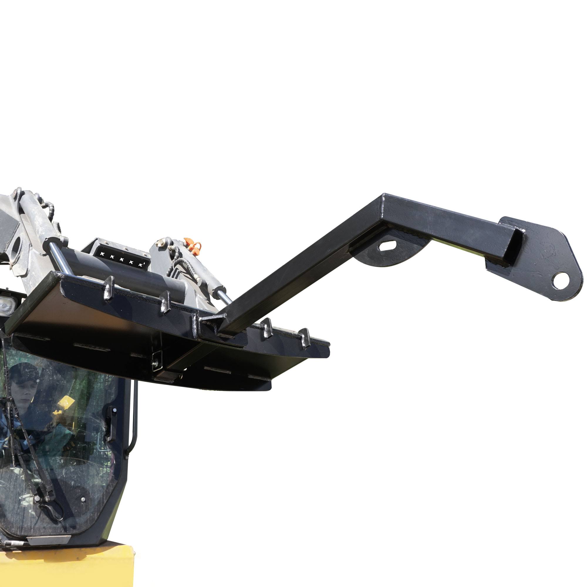 Titan Attachments Tree Boom Attachment 60x22 Bobcat Skid Steer Lift Pole Jib Hoist Crane 3500 lbs CA